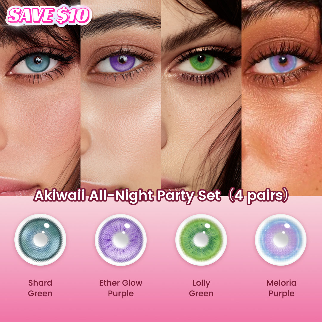 Akiwaii All-Night Party Set（4 pairs）