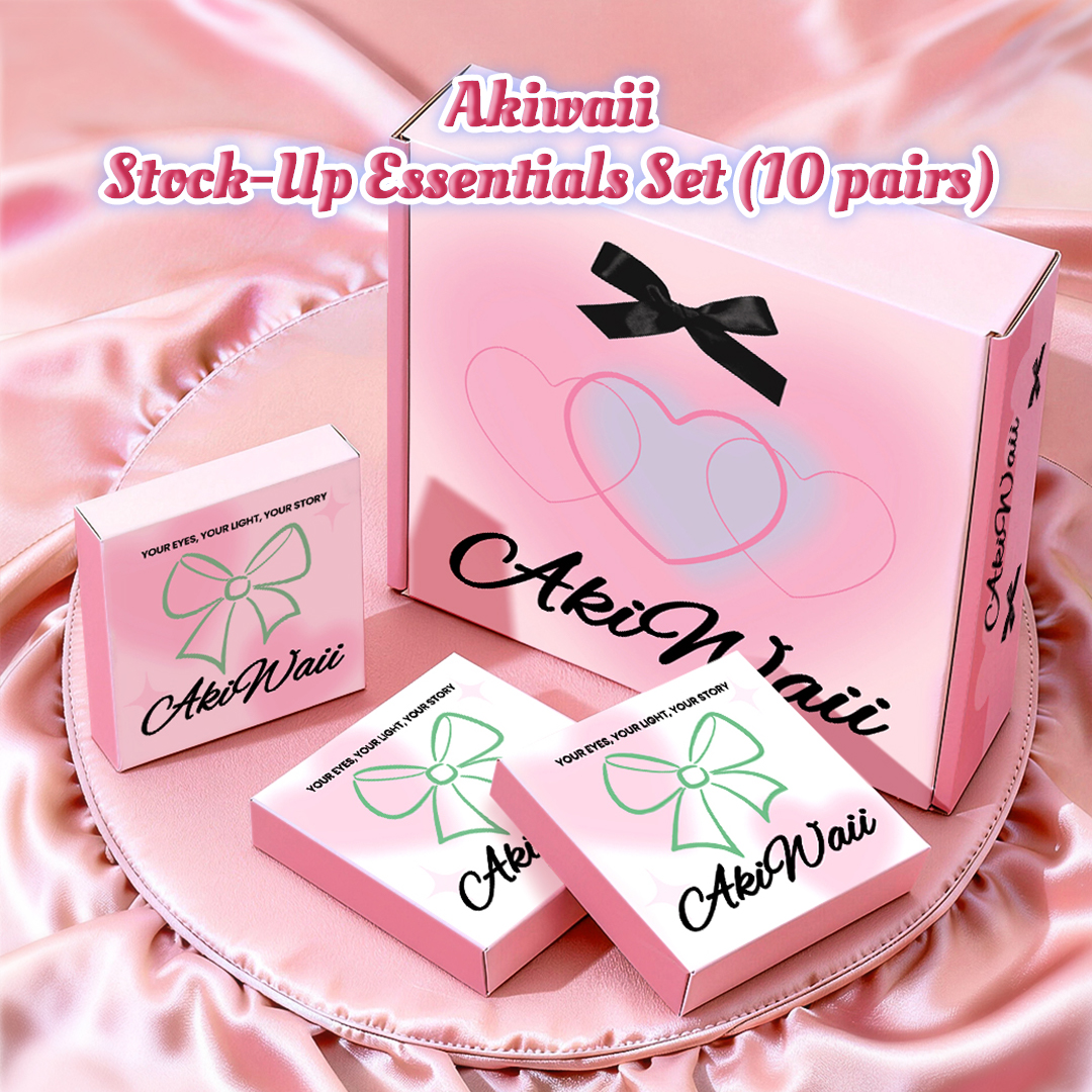 Akiwaii Stock-Up Essentials Set（10 pairs）