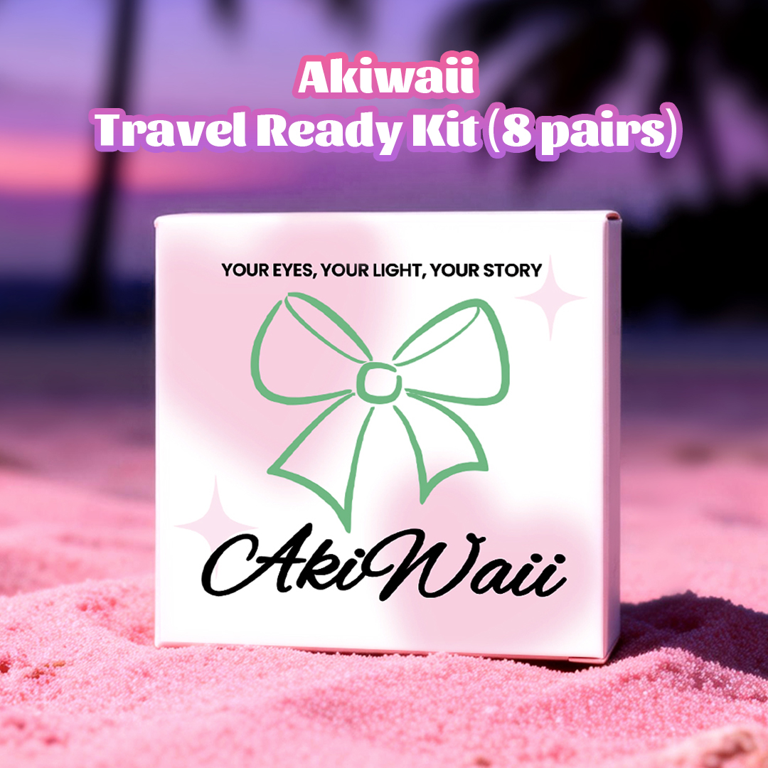 Akiwaii Travel Ready Kit（8 pairs）