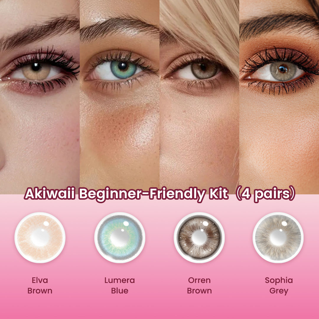 Akiwaii Beginner-Friendly Kit（4 pairs）