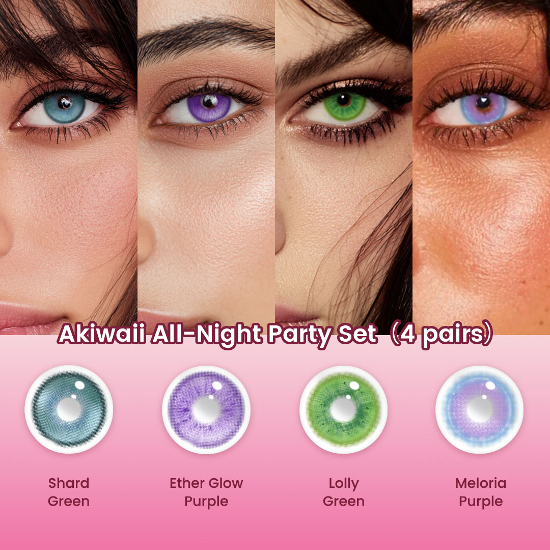 Akiwaii All-Night Party Set（4 pairs）