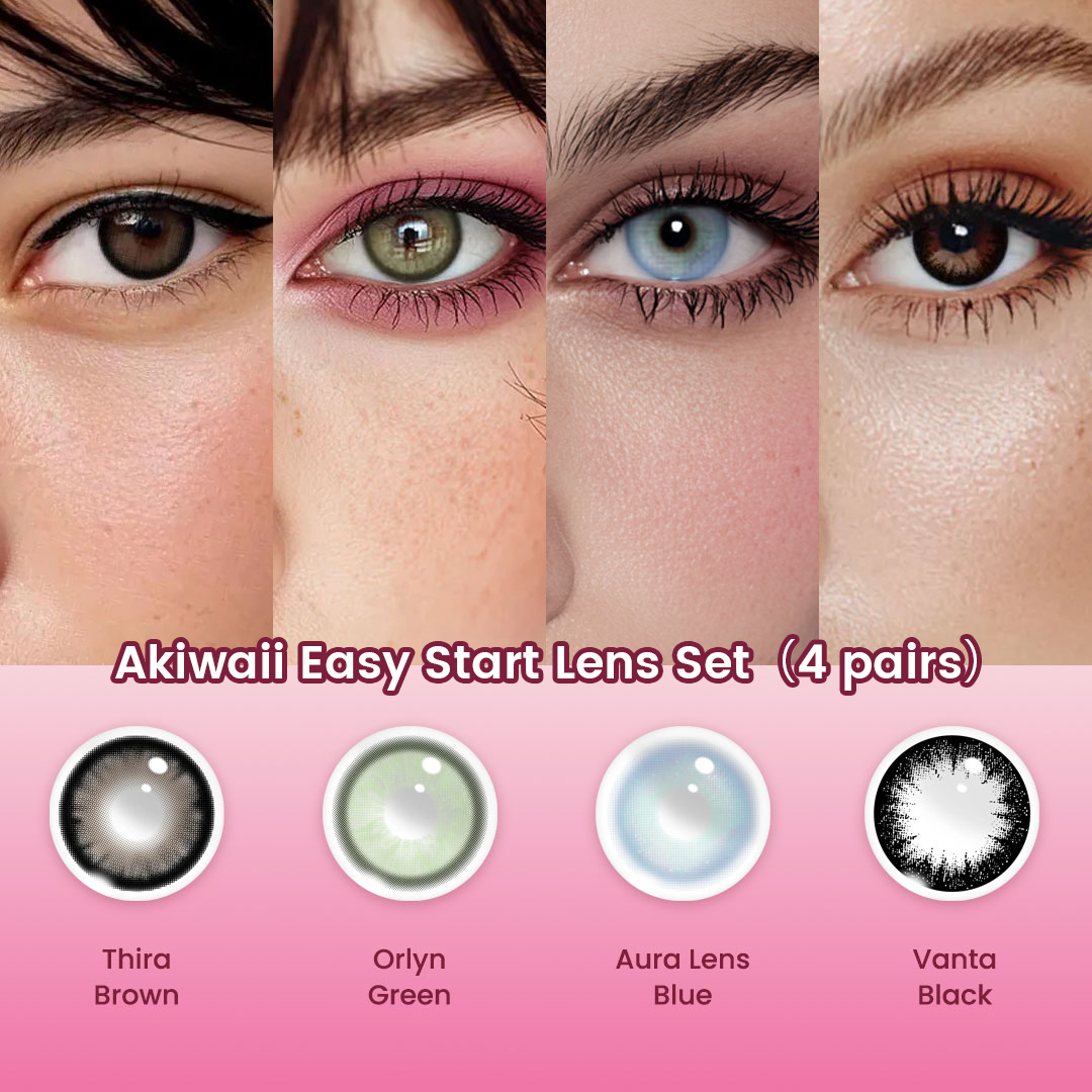 Akiwaii Easy Start Lens Set（4 pairs）