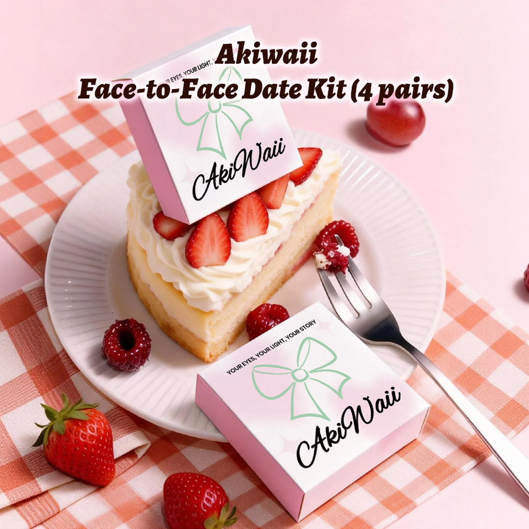 Akiwaii Face-to-Face Date Kit（4 pairs）