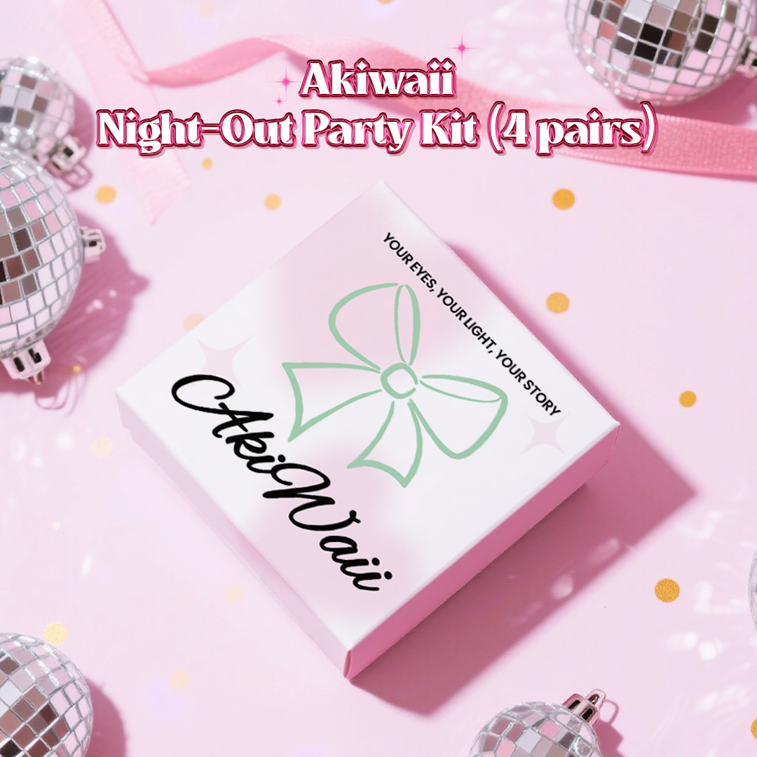 Akiwaii Night-Out Party Kit（4 pairs）