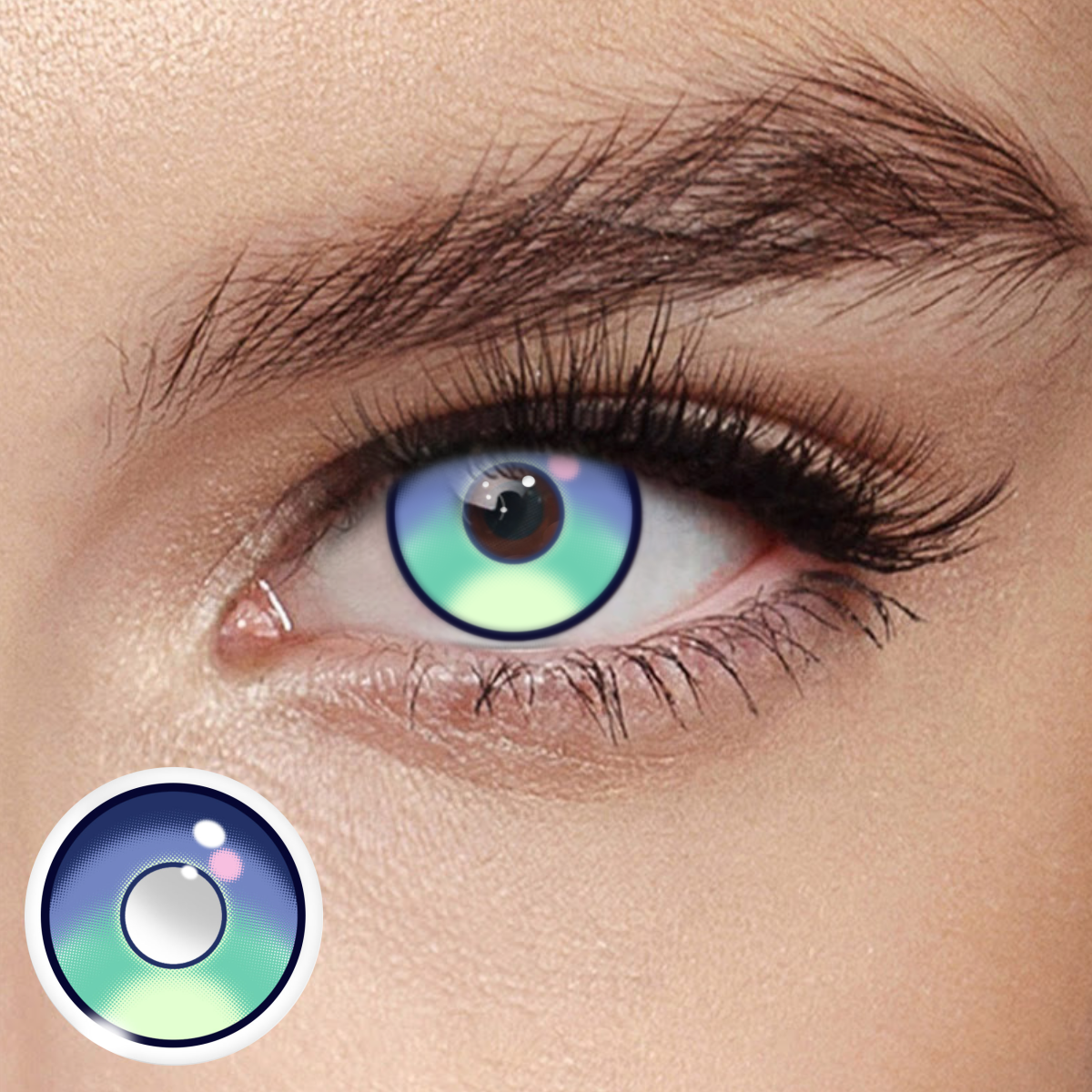 Akiwaii Vividly Blue-Green [6-month-wear]