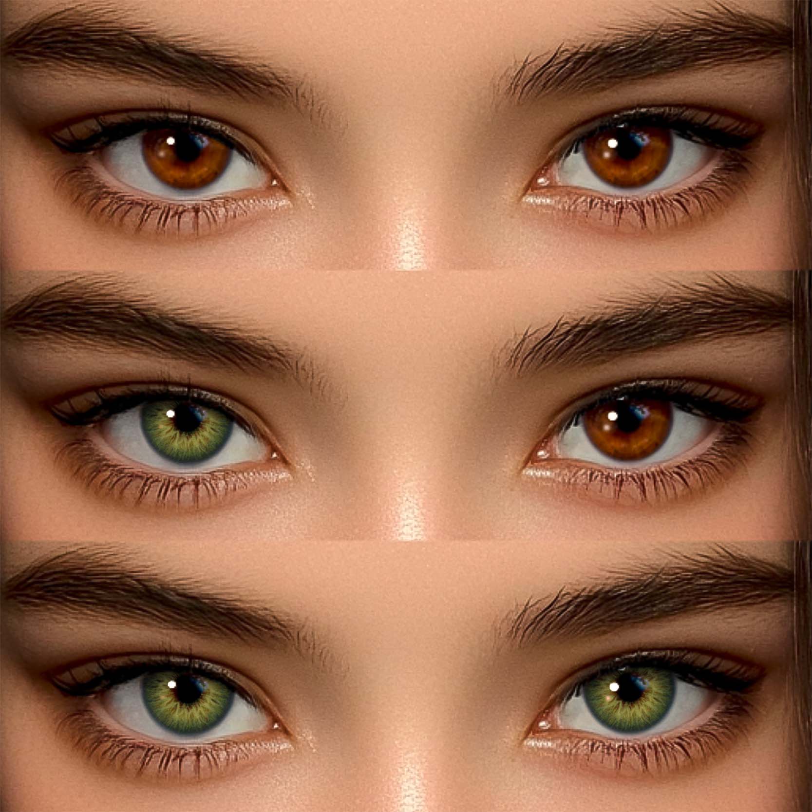 Akiwaii Florescent Green Contact Lenses – 1 Year