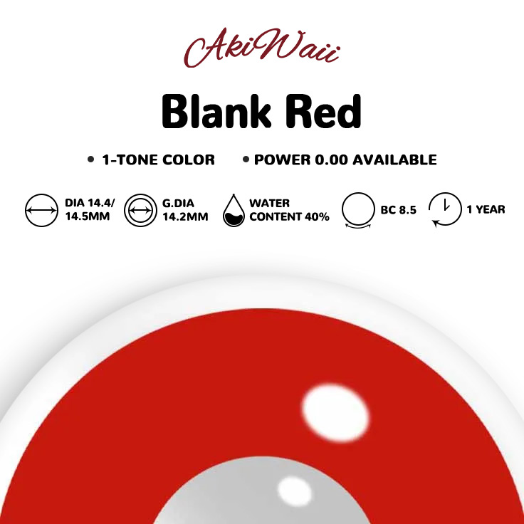 Akiwaii Blank Red [Yearly]