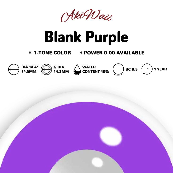 Akiwaii Blank Purple [Yearly]