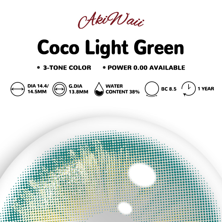 Akiwaii Coco Light Green [Yearly]