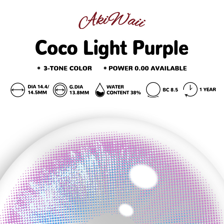 Akiwaii Coco Light Purple [Yearly]