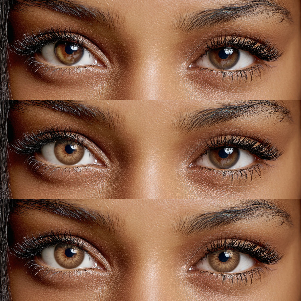 Akiwaii Florescent Brown Contact Lenses – 1 Year