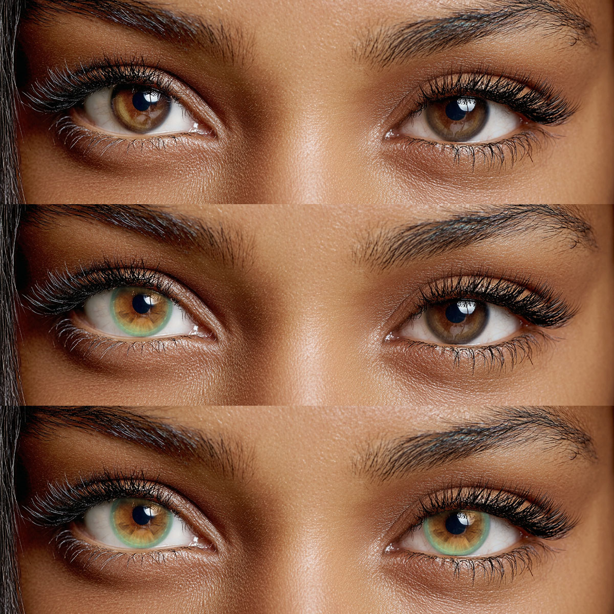 Akiwaii Dreamy Bow Brown Yearly Contacts – Bold Brown Lenses