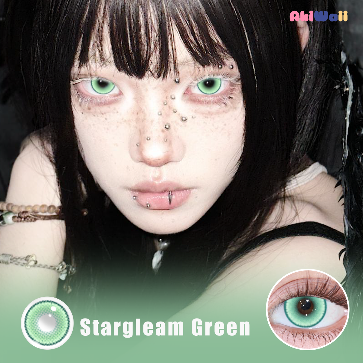Akiwaii Stargleam Green [6-month-wear]