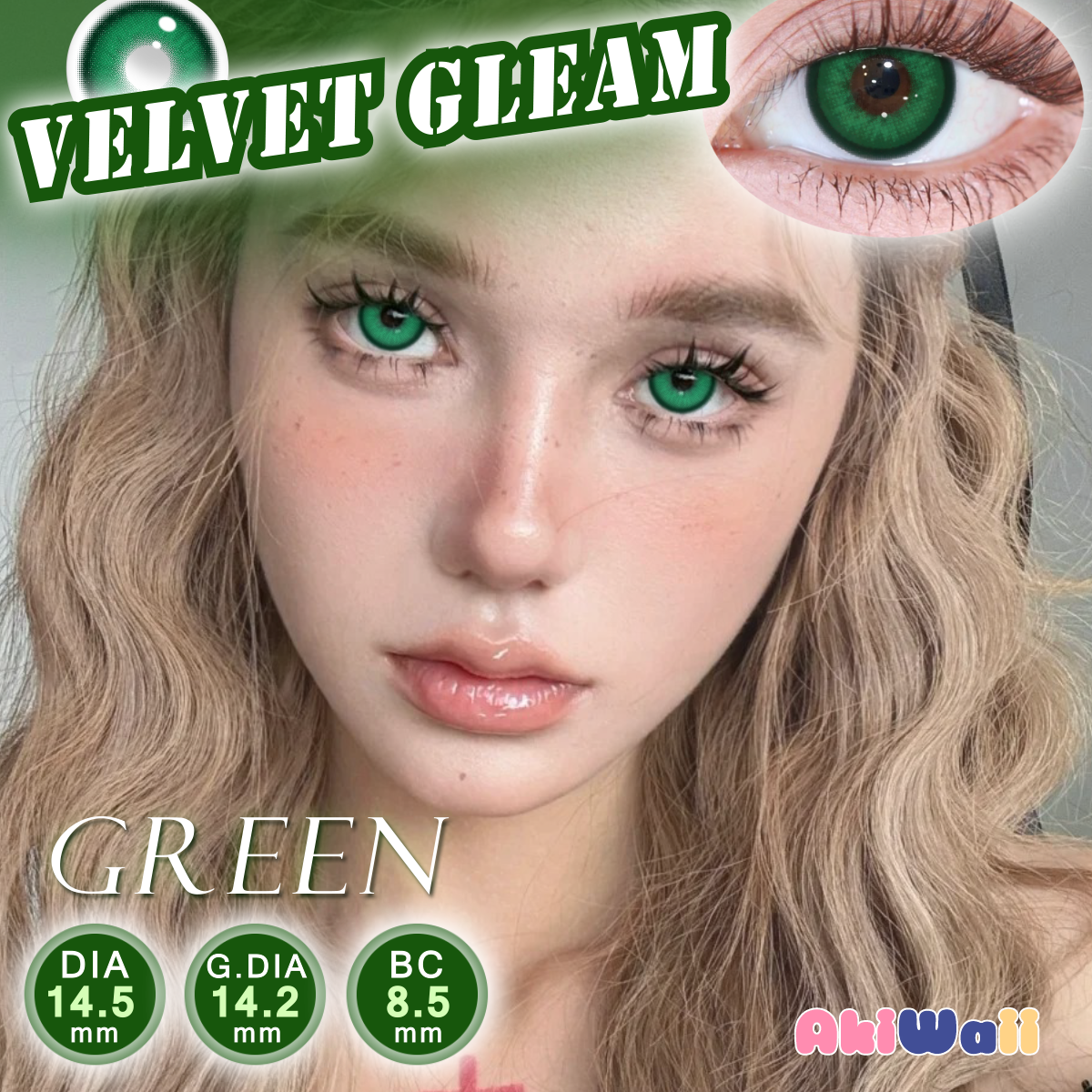 Akiwaii Velvet Gleam Green [Yearly]