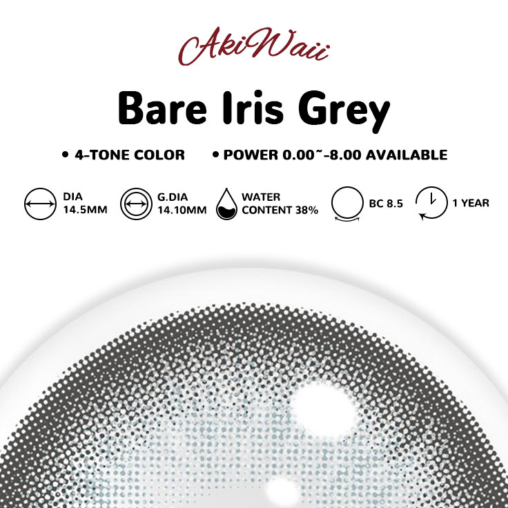 Akiwaii Bare Iris Grey [Yearly]