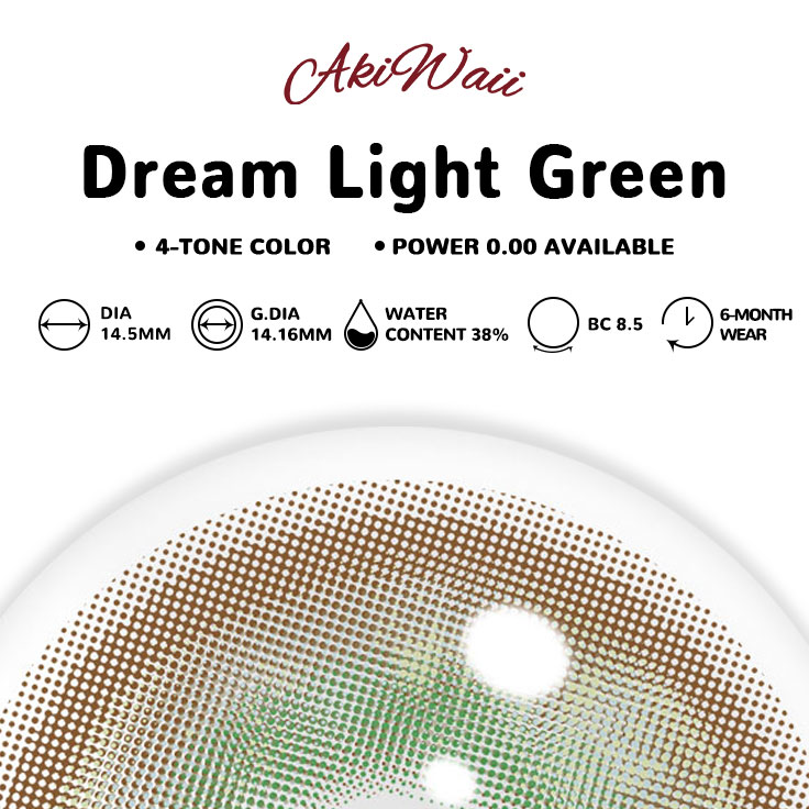 Akiwaii Dream Light Green [6-Month Wear]