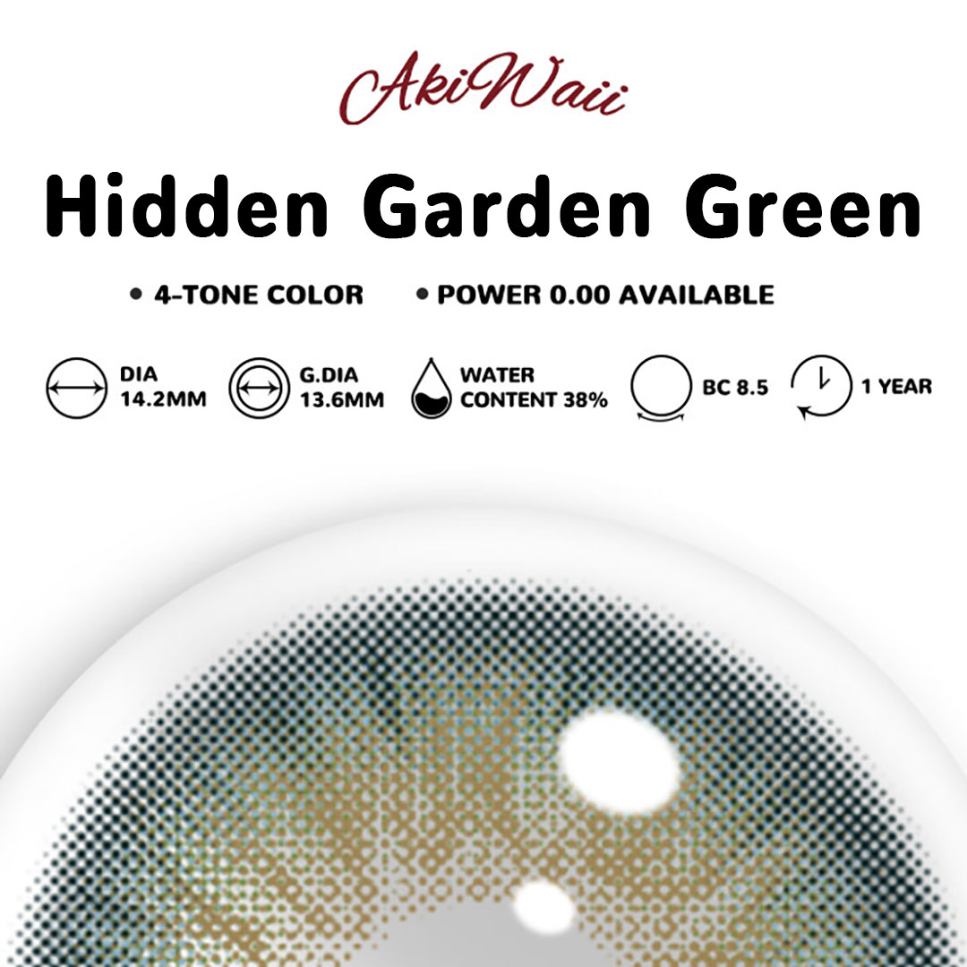 Akiwaii Hidden Garden Green [Yearly]