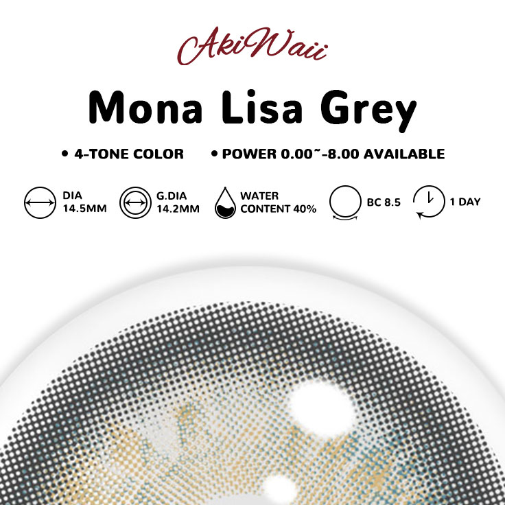 Akiwaii Mona Lisa Grey [Daily]