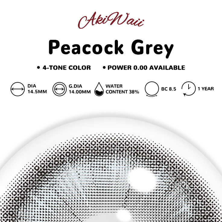 Akiwaii Peacock Grey [Yearly]