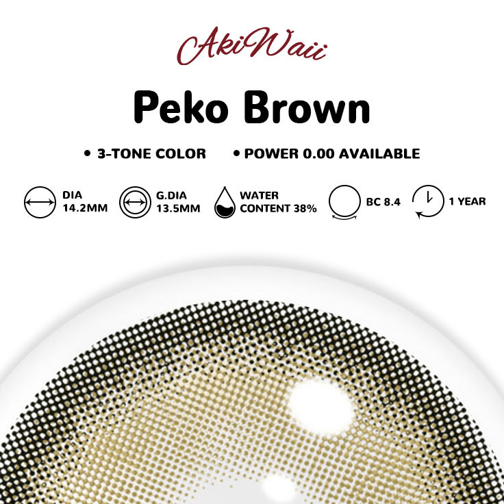 Akiwaii Peko Brown [Yearly]