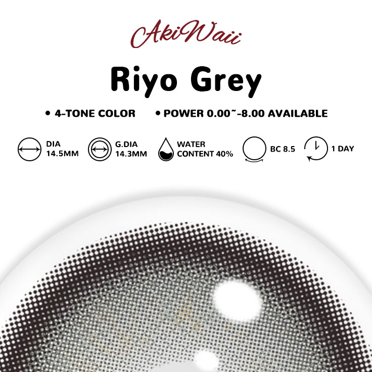 Akiwaii Riyo Grey [Daily]