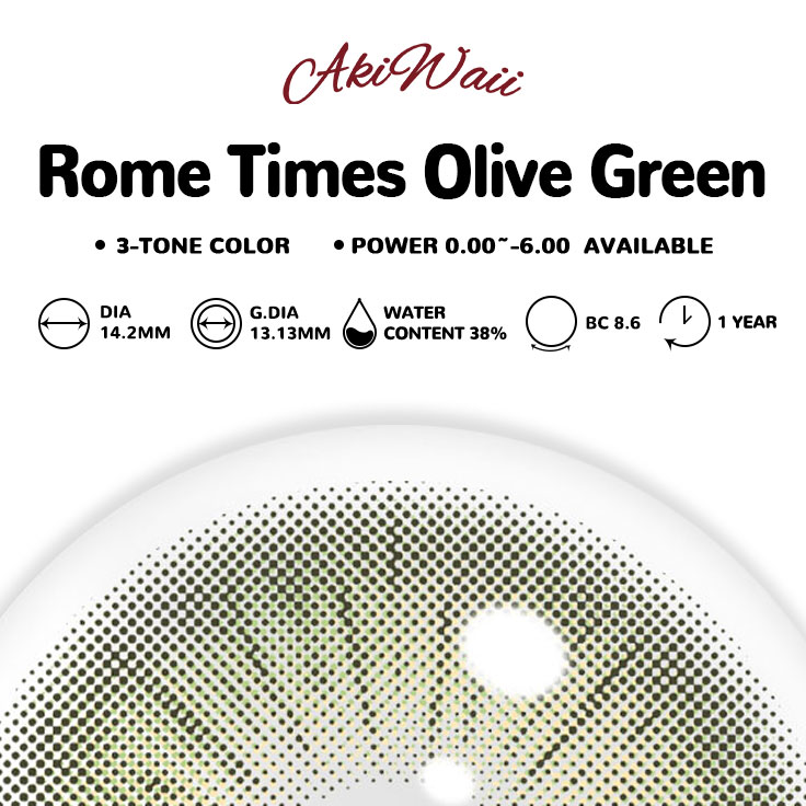 Akiwaii Rome Times Olive Green [Yearly]