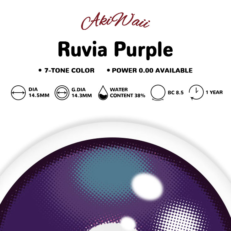 Akiwaii Ruvia Purple [Yearly]