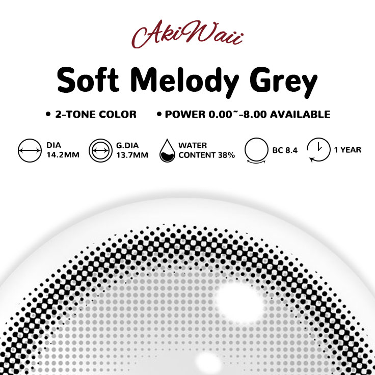 Akiwaii Soft Melody Grey [Yearly]