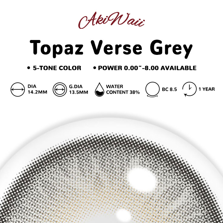 Akiwaii Topaz Verse Grey [Yearly]