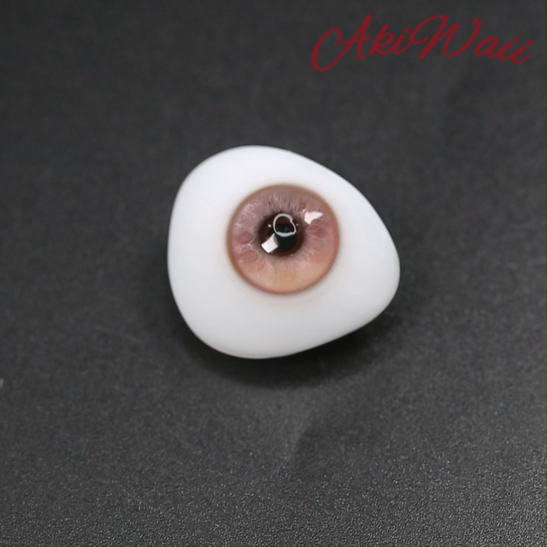 Akiwaii Cherry Pop Pink Yearly Contacts – Soft, Bright & Natural Pink Eyes