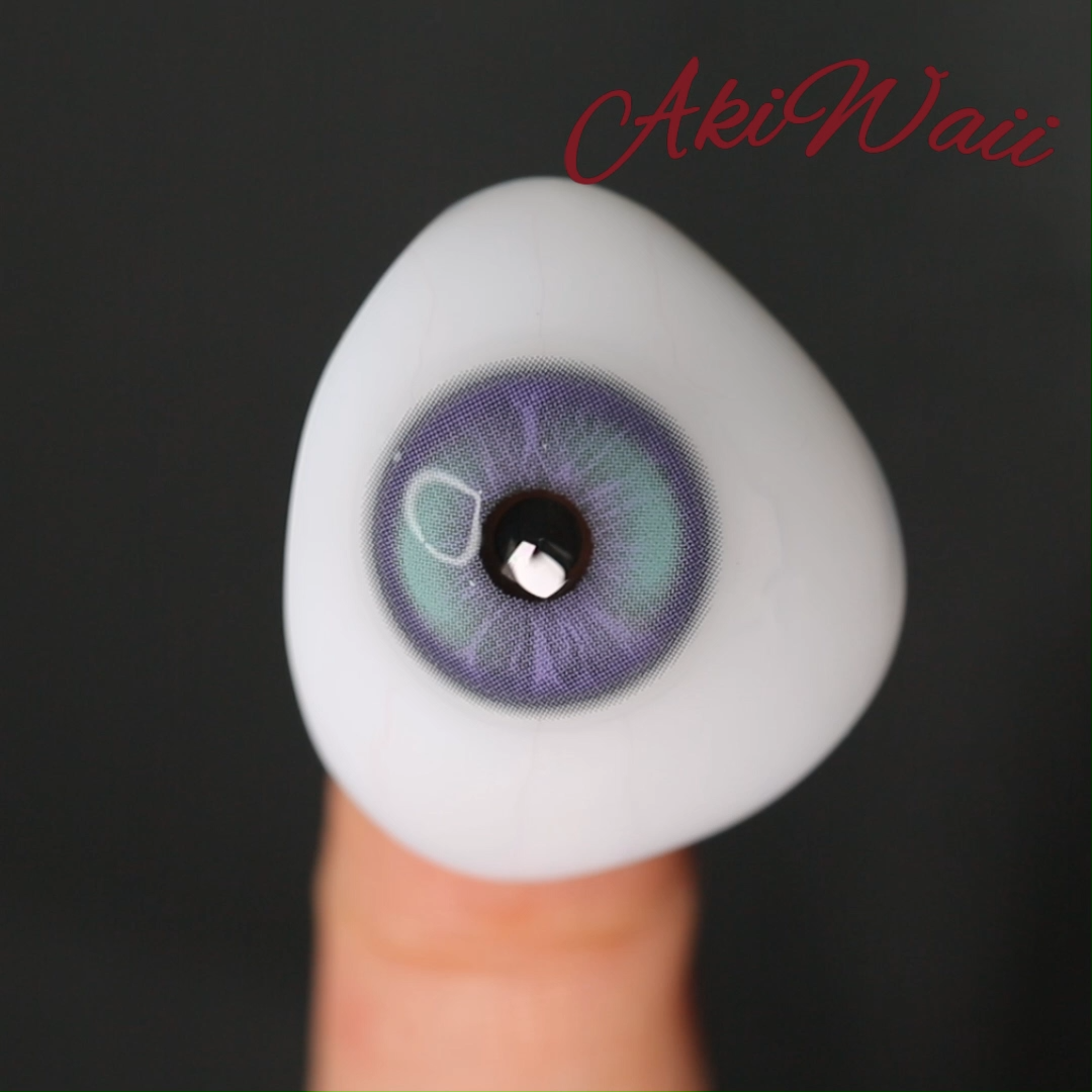 Akiwaii Rainbow Aurora Grey Contact Lenses – 1 Year