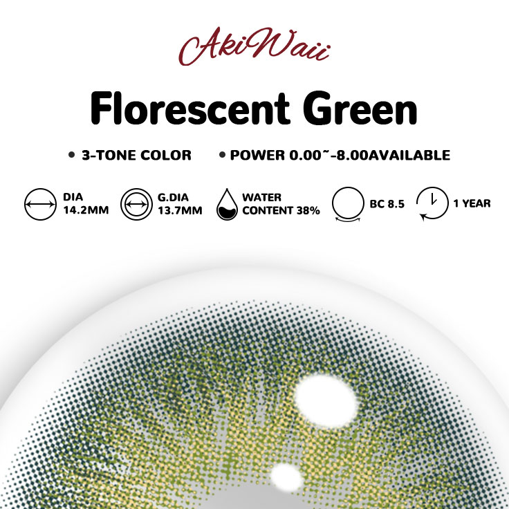 Akiwaii Florescent Green [Yearly]