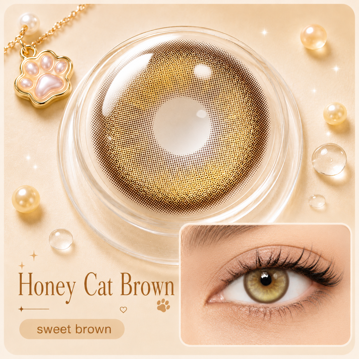 Akiwaii Honey Cat Brown [Yearly]