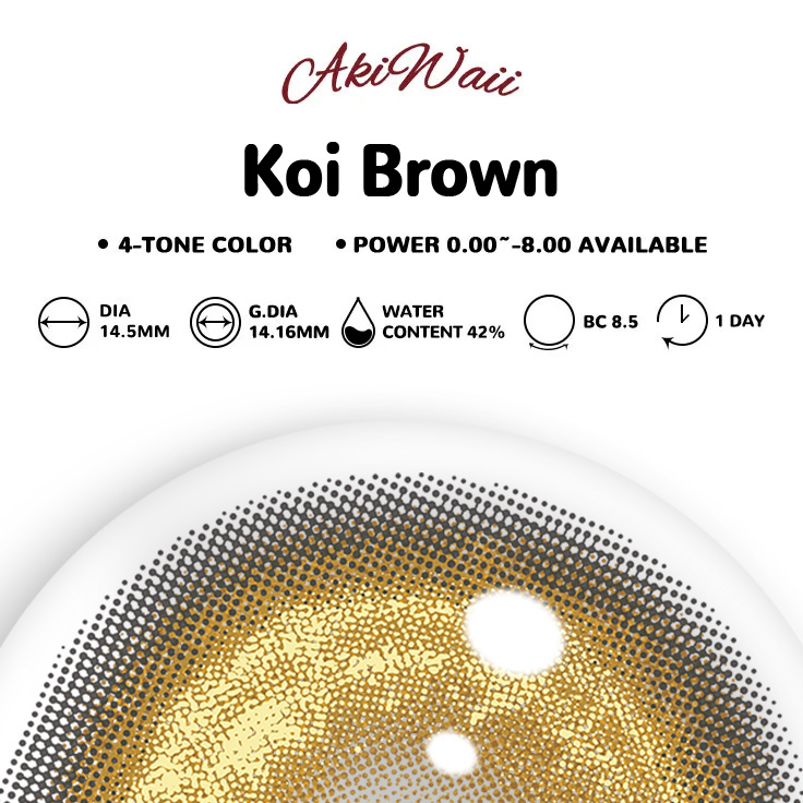 Akiwaii Koi Brown [Daily]-30pcs