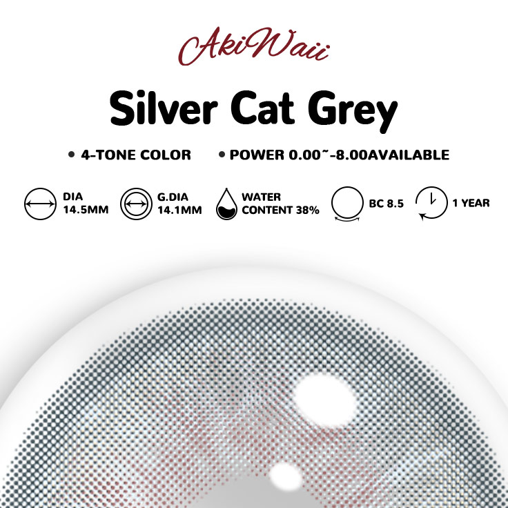 Akiwaii Silver Cat Grey [Yearly]