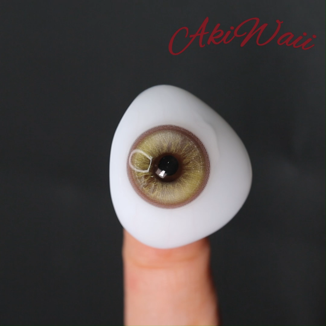 Akiwaii Honey Cat Brown Contact Lenses – 1 Year