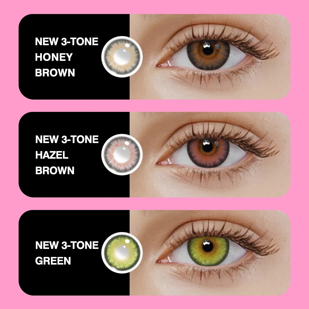 Akiwaii New 3-Tone Hazel Brown [Yearly]