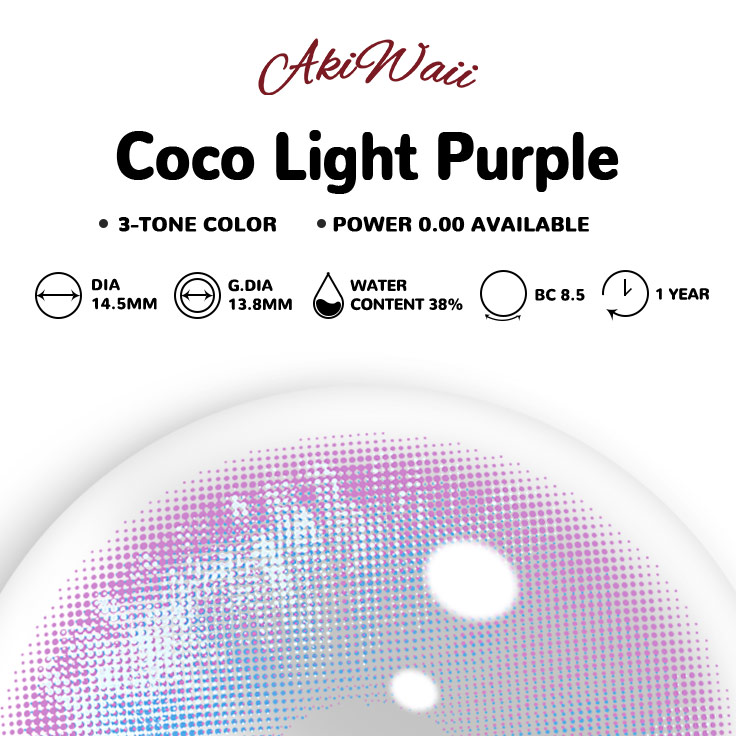 Akiwaii Coco Light Purple [Yearly]