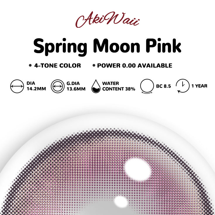 Akiwaii Spring Moon Pink [Yearly]