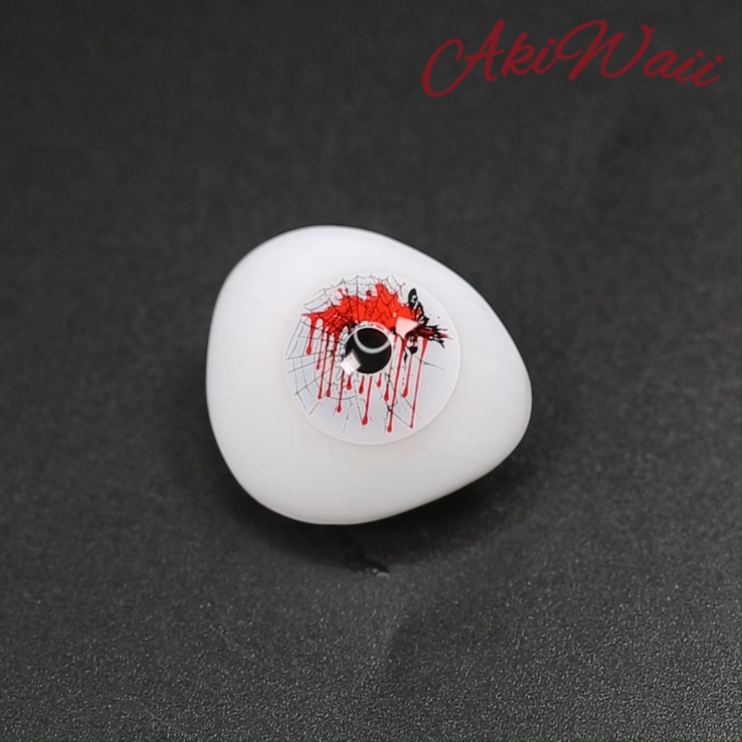 Akiwaii Gravemoon White Yearly Contacts – Bold Cosplay Lenses