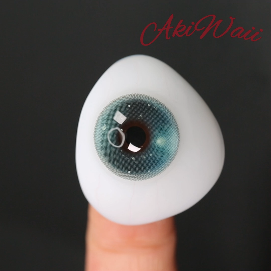 Akiwaii Neon Pulse Blue | Yearly Colored Contact Lenses