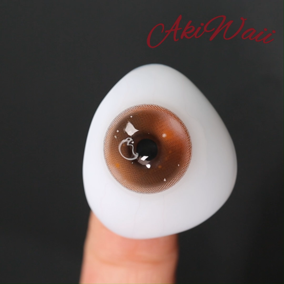 Akiwaii Neon Pulse Brown Contact Lenses – 1 Year