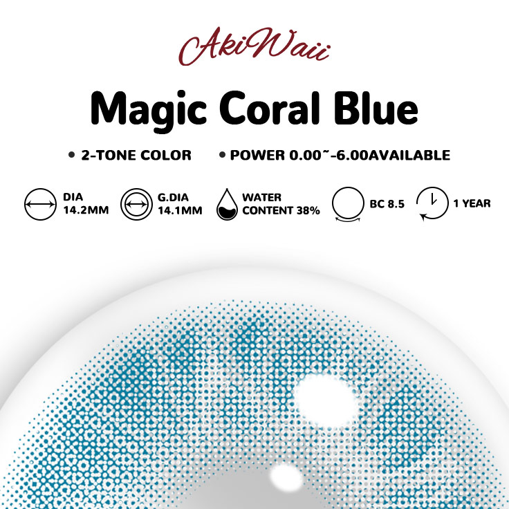 Akiwaii Magic Coral Blue [Yearly]