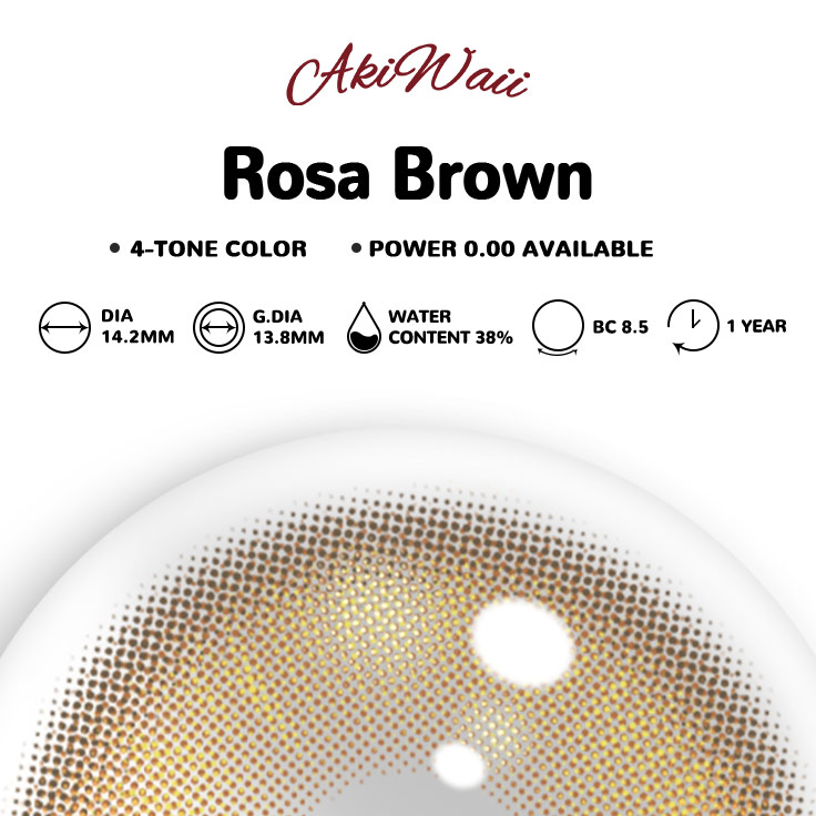 Akiwaii Rosa Brown [Yearly]