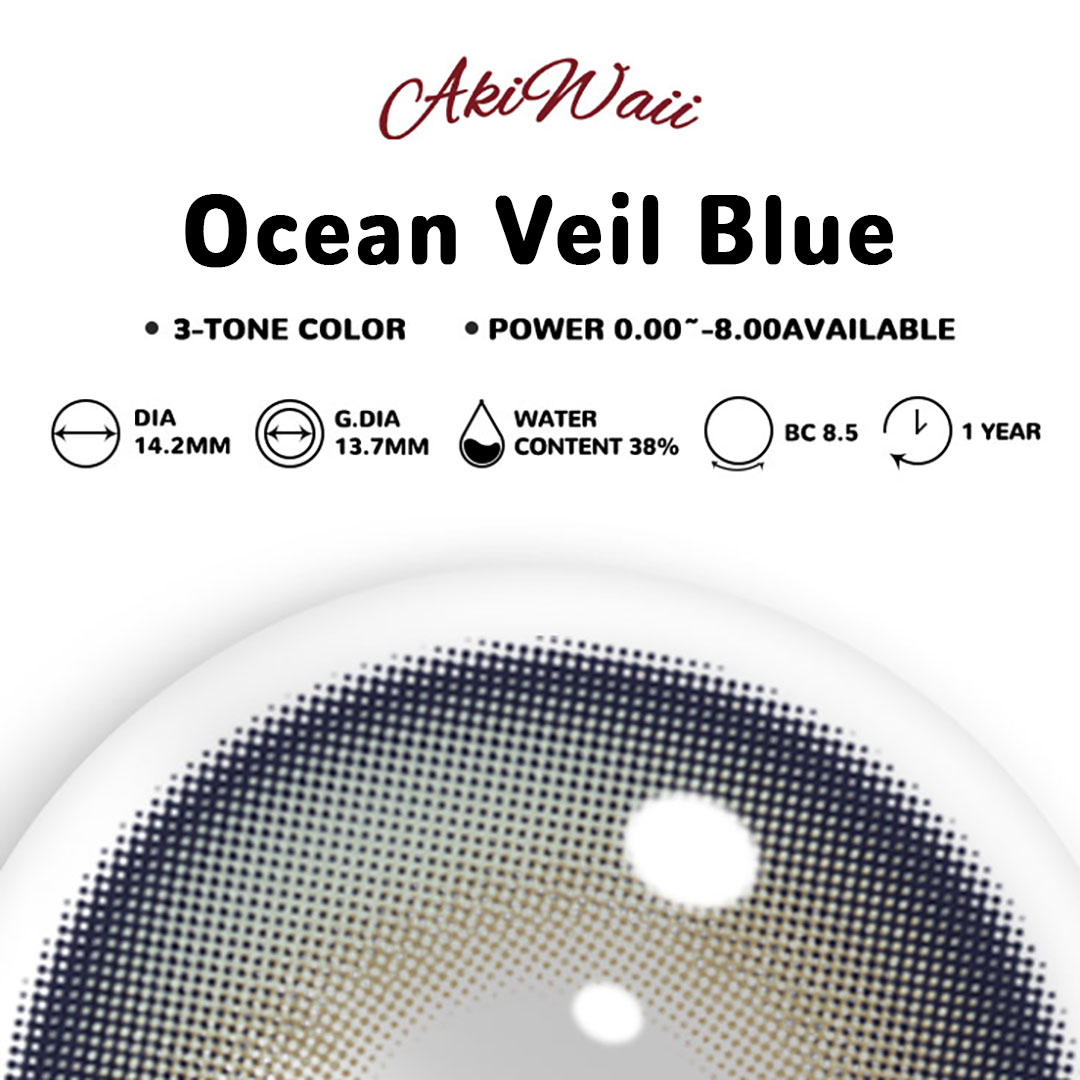Akiwaii Ocean Veil Blue [Yearly]