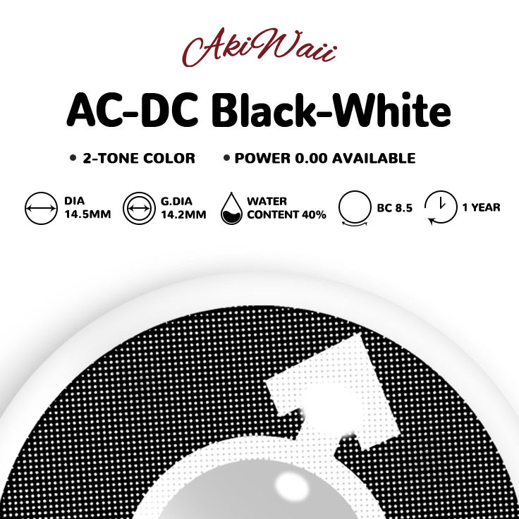 Akiwaii AC-DC Black-White [Yearly]