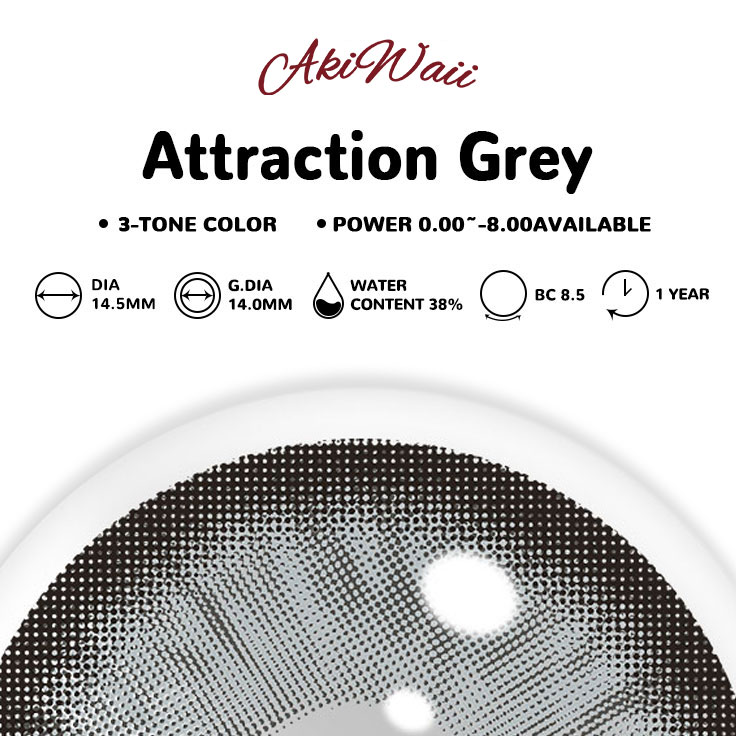 Akiwaii Attraction Grey[Yearly]