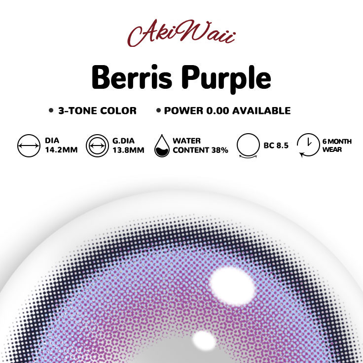 Akiwaii Berris Purple[6-Month Wear]