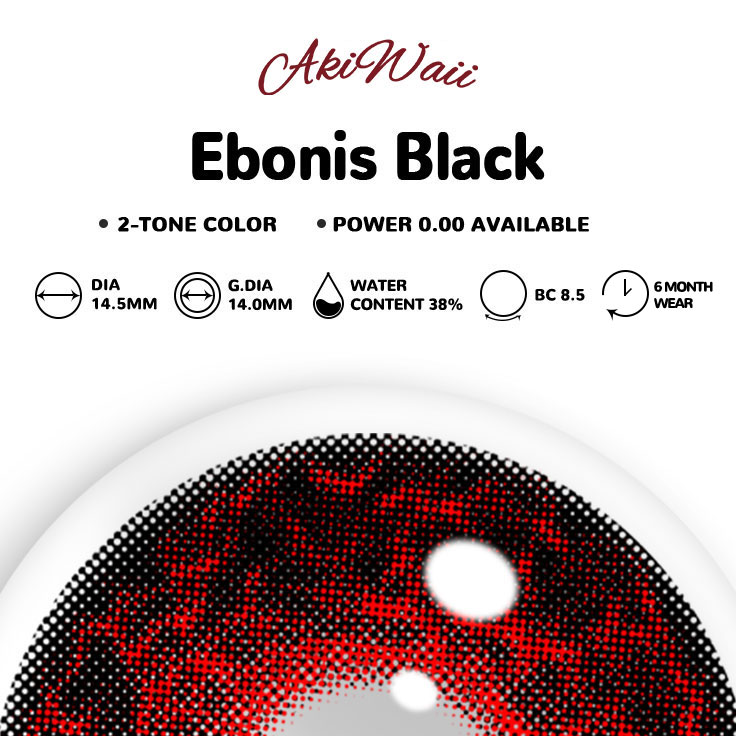Akiwaii Ebonis Black[6-Month Wear]