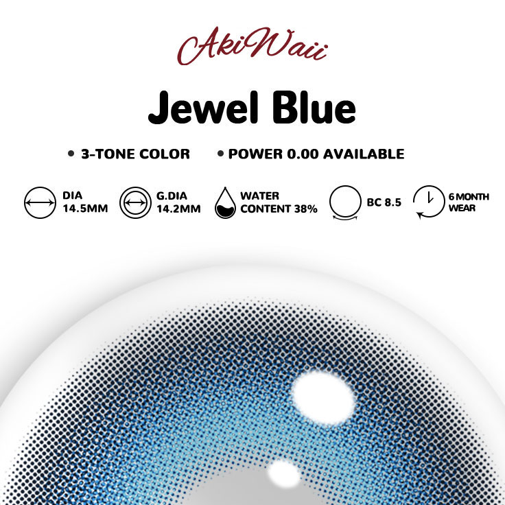 Akiwaii Jewel Blue[6-Month Wear]